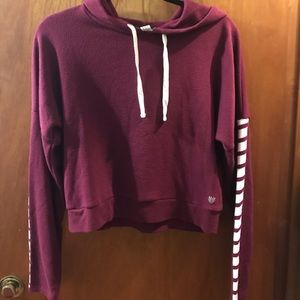 Forever 21 Hooded Crop (MEDIUM)